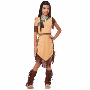 Indianer Prinzessin Indianer Pocahontas Western Buchwoche Mädchen Kostüm - Bild 1 von 1