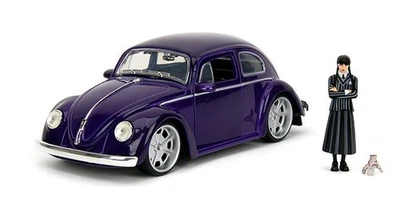 1/24 JADA DICKIE TOYS - WEDNESDAY - MERCOLEDI' ADDAMS VOLKWAAGEN MAGGIOLINO - Immagine 1 di 4