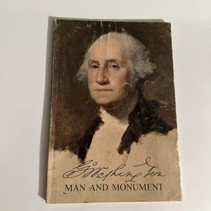 George Washington Man And Monument Frank Freidel Lonnelle Aikman 1965 Softcover - Imagen 1 de 7