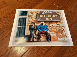 Fotografía con impresión artística de aviones trenes automóviles 8x10" póster John Candy Braidwood Inn - Imagen 1 de 2