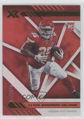 2020 Panini XR Rookie Red /249 Clyde Edwards-Helaire #121 Rookie RC - Image 1 of 2