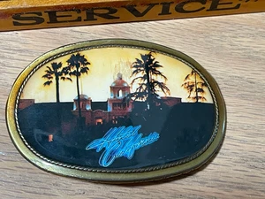 1977 Eagles Hotel California Gürtelschnalle - Bild 1 von 3