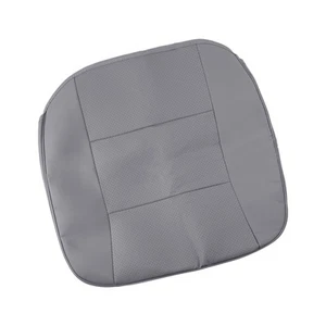 Driver Seat Cover Cushion Gray PU Leather Universal New - Bild 1 von 5