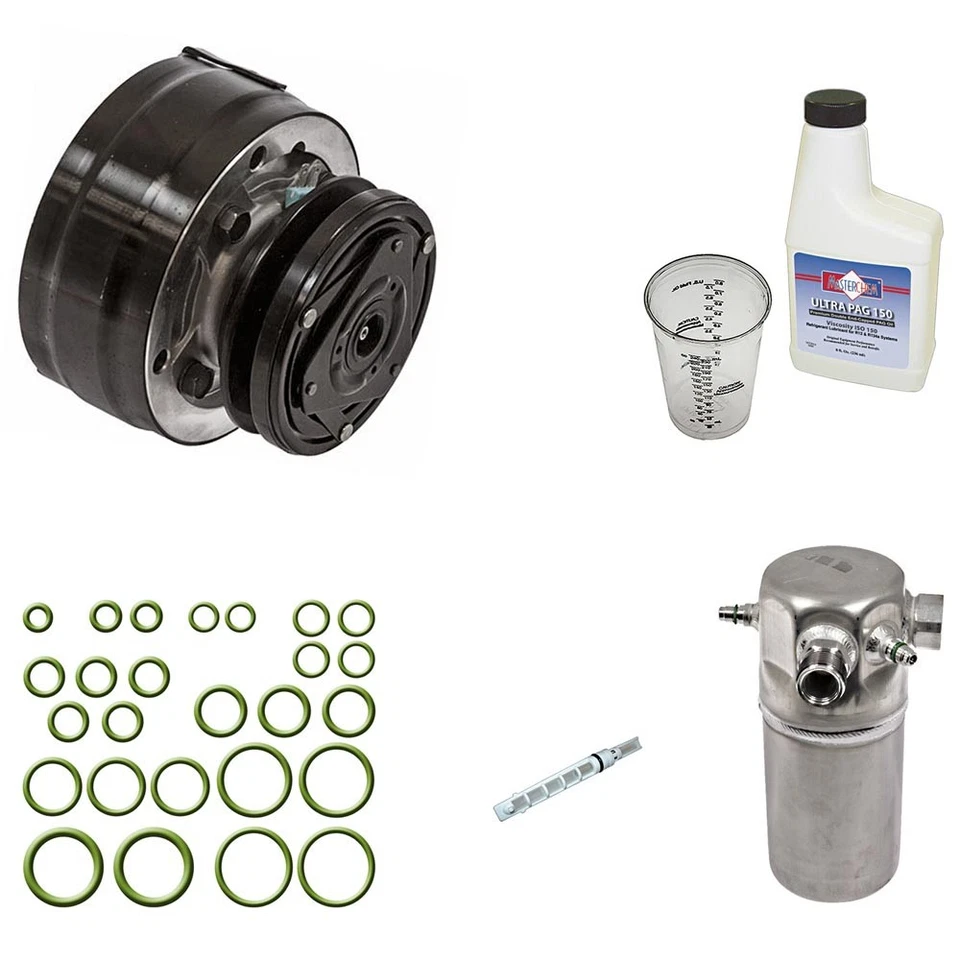 For Chevrolet C10 GMC C2500 Omega AC Compressor w/ A/C Repair Kit GAP - Изображение 1 из 1