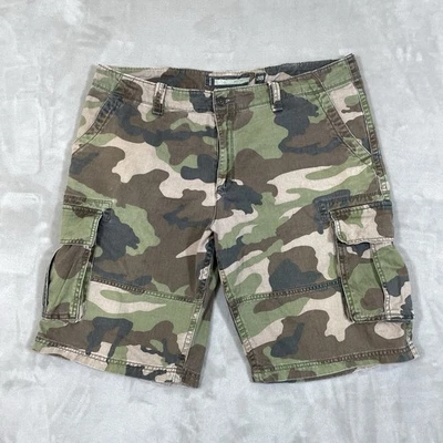 Old Navy Shorts Men's 38 Camo Cargo Baggy Relaxed Military Skater - Image 1 of 4