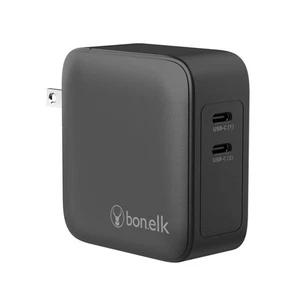 BonElk 100W GaN PD 3.1 / QC 3.0 USB C Dual Port Wall Charger - Picture 1 of 1