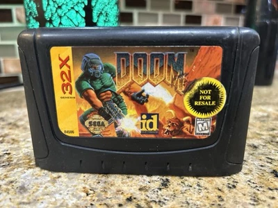 DOOM SEGA Genesis 32x 16 Bit, 1994, Cartridge Only TESTED - Image 1 of 4