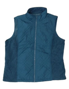 IZOD Womens Fleece Gilet UK 18 XL Blue Polyester BE10 - Picture 1 of 3