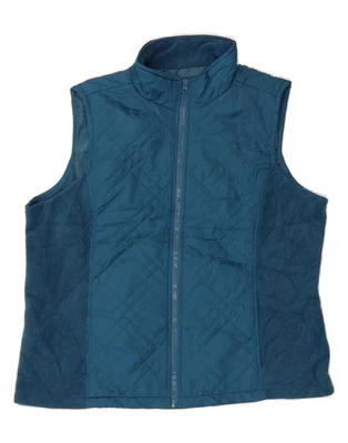 IZOD Womens Fleece Gilet UK 18 XL Blue Polyester BE10 - Image 1 of 3