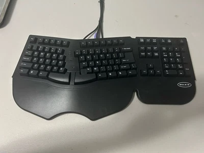 Belkin F8E208-BLK ErgoBoard Ergonomic Keyboard - Image 1 of 4