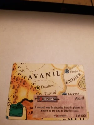 VINTAGE Spellfire Master The Magic Avanil 1st Edition 5/100 /w Free Sleeve - Image 1 of 2