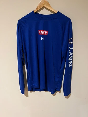 Navy Midshipmen Under Armour NASA Long Sleeve - 2022 Army Navy Game - Size Large Cover