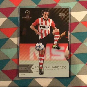 Andres Guardado PSV Eindhoven 10/10 made 2015-2016 Topps UEFA Champions Show 5x7 - Photo 1/2