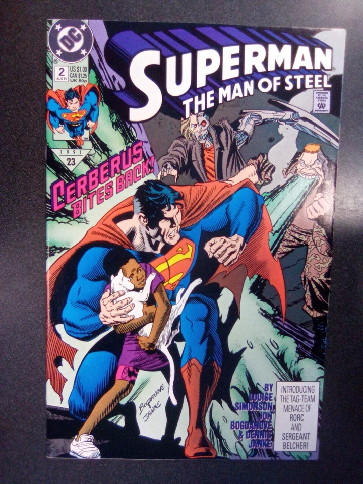 Cómic primera impresión de Superman The Man of Steel #2 (1991) Foto 1 de 1