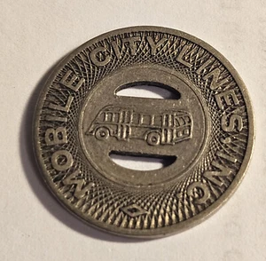 Mobile, AL Bus / Transit Token (W-5) - Picture 1 of 2
