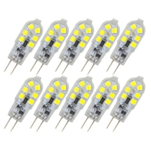 10pcs G4 DC12V 1.5W 150LM 6000-6500K SMD 2835 12-LED Bulbs Lamps Lights - Picture 1 of 6