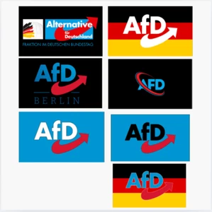 Bandera Alternativa para Alemania (AfD) - Todas las tallas - Gratis y rápida - Imagen 1 de 14
