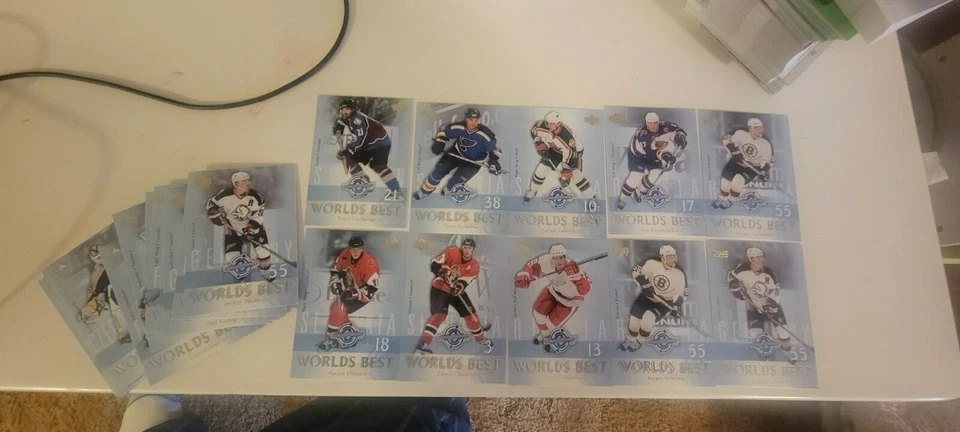 04/05 UD Hockey Series 1 World's Best Inserts Complete Your Set - Image 1 of 3