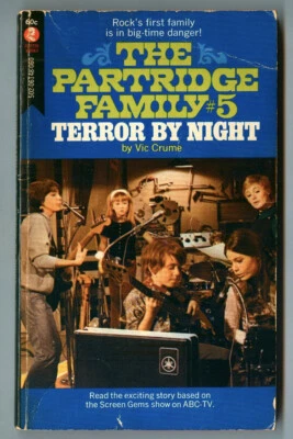 PARTRIDGE FAMILY #5 Terror by Night by Vic Crume! (1971 Curtis First Printing) — 第 1/2 张图片