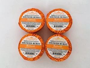 hydraAROMATHERAPY Refresh Grapefruit + Lavender Shower Burst Lot Of 4 Steamers - Picture 1 of 3