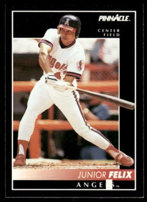1992 Pinnacle #220 Junior Felix - Image 1 of 2