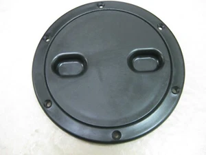 PLACA DE CUBIERTA RABUD TWIST-N-LOCK 6" NEGRA 6SLB - Imagen 1 de 6