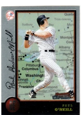 1998 Bowman Chrome International #241 Paul O'Neill 041-N - Image 1 of 2