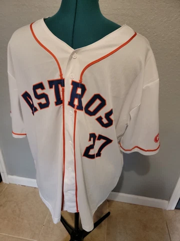 Houston Astros Jose Altuve #27 Button Up Jersey. HEB. Lightweight Cover