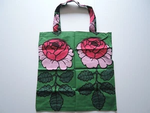 Bolso de Mano Marimekko MAALAISRUUSU Verde x Rosa - Imagen 1 de 9