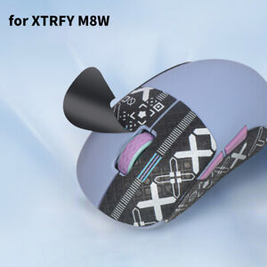 Mouse Sticker For Xtrfy M8W Mouse Grip Tape Skate Handmade Non Slip Lizard S WIN