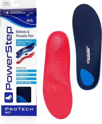 Powerstep Pro ProTech Met Orthotic Shoe Insoles - Image 1 of 4