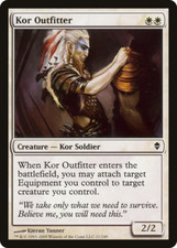KOR OUTFITTER ~mtg NM Zendikar Common x1