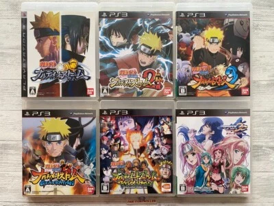 SONY PS3 Naruto Narutimate Storm 1 2 3 & Revolution & Generation & Macross 30 - Image 1 of 4