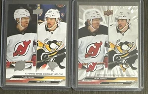 💥Lot Of 2 CHECKLISTS 2023-24 Upper Deck Extended #700 & Outburst 700 - Bild 1 von 4