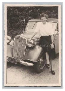 Reise im Nachkriegsdeutschland 1950 - 'Von Frankfurt zurück' - Altes Foto - Picture 1 of 2