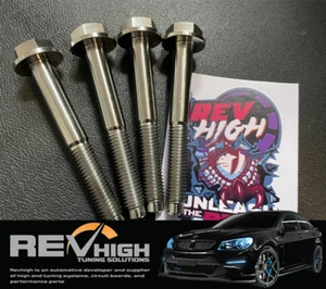 4x TITANIUM VVT Cam Gear Bolts for Holden VZ VE 3.6L Alloytec V6 LY7 LE0 - Foto 1 di 3
