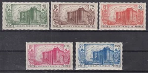 SOUDAN : SERIE BASTILLE REVOLUTION N° 105/109 NEUFS ** GOMME SANS CHARNIERE - Picture 1 of 2