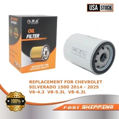 10575 Spin-On Engine Oil Filter for CHEVROLET SILVERADO 1500 2014 - 2025 - Image 1 of 4
