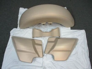 Harley Davidson OEM FLHX F/Fender Side Covers Skirt Sand Camo Denim 58900073DTR - Picture 1 of 11