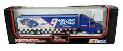 Bill Elliott Melling racing team transporter, Racing Champions, Inc. 1991 issue - Image 1 of 3