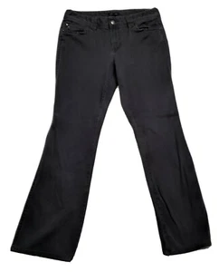 Tommy Hilfiger Women's SZ:10 Black Chino Pants | Intricate Buttons |Cotton Blend - Picture 1 of 11