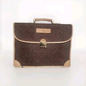 RENATO CROSSBOW BUSINESS FOLDER BROWN LEATHER - Picture 1 of 11