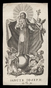 santino incisione 1800 S.GIUSEPPE - Bild 1 von 1