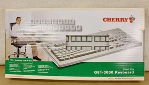 Cherry G81-3000 Keyboard G81-3504LADEU-0/4 MY 3000 USB New Old Stock In Box - Picture 1 of 17