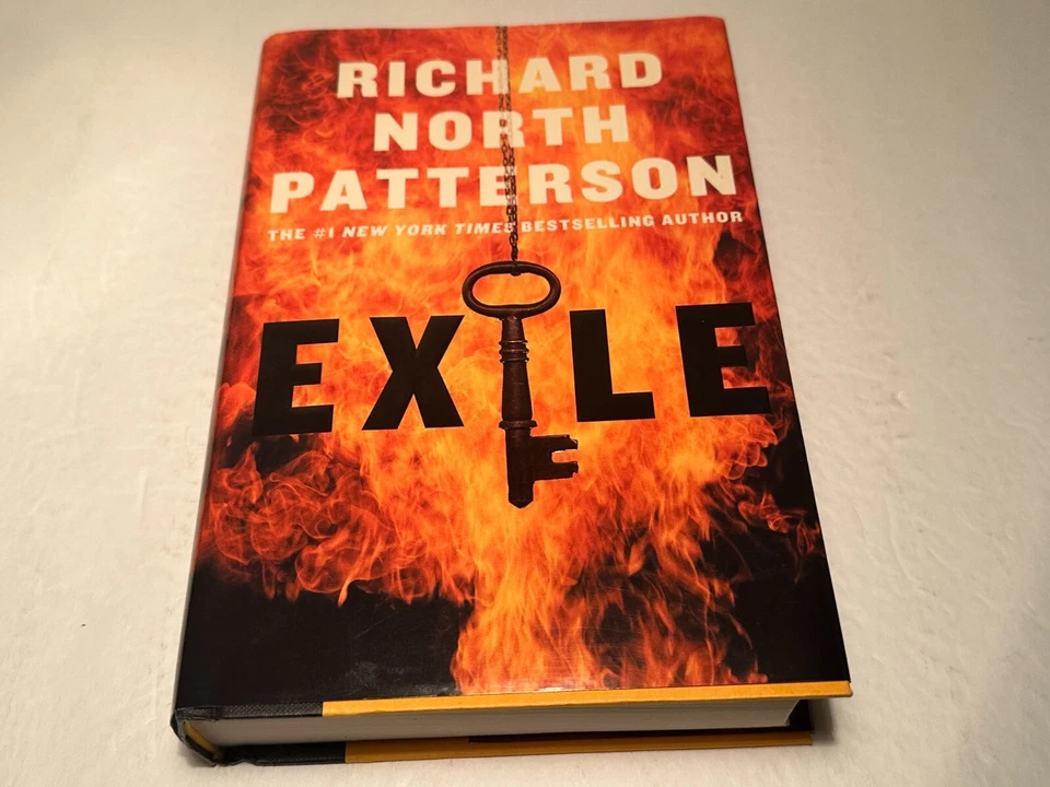 EXILE Richard North Patterson signed copy 1st Edition HC DJ terrorist thriller Foto 1 de 4
