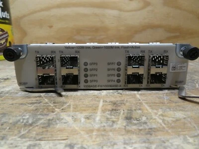 HP FlexNetwork 8GbE JC164A 6600 8GbE WAN HIM Router module TESTED  - Image 1 of 3