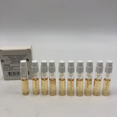 Paquete de 10 Jour d'Hermes Absolu de Hermes para mujer 0,06 oz eau de parfum frasco spray. Foto 1 de 4