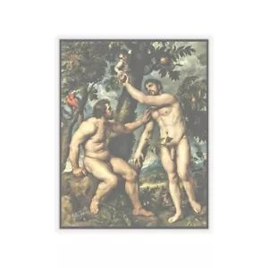 Adam & Steve Garden of Eden Kiss-Cut Stickers Gay LGBTQ Masculine Muscular - Picture 1 of 25
