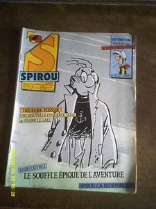 SPIROU n 2429 AVEC 3 eme VOLET POSTER GEANT LUCKY LUKE - Imagen 1 de 2