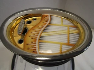 Vintage Porcelain Grand Piano music Box Phantom of the Night TWINKLE-ENTERPRISES - Picture 1 of 9